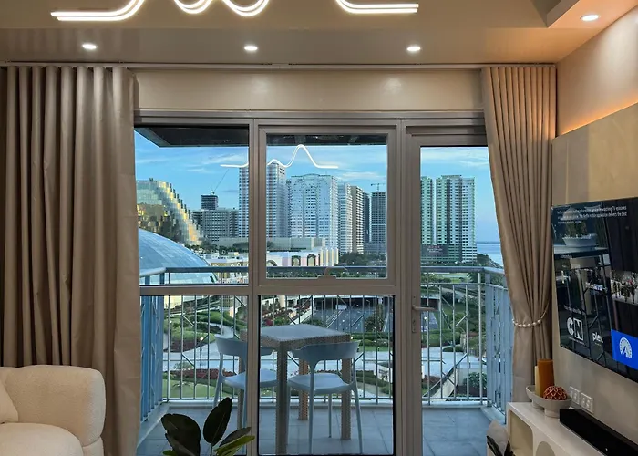 Aparthotel Panoramic Landscape And Seaview, 2br, Near Airport, 8m Manila